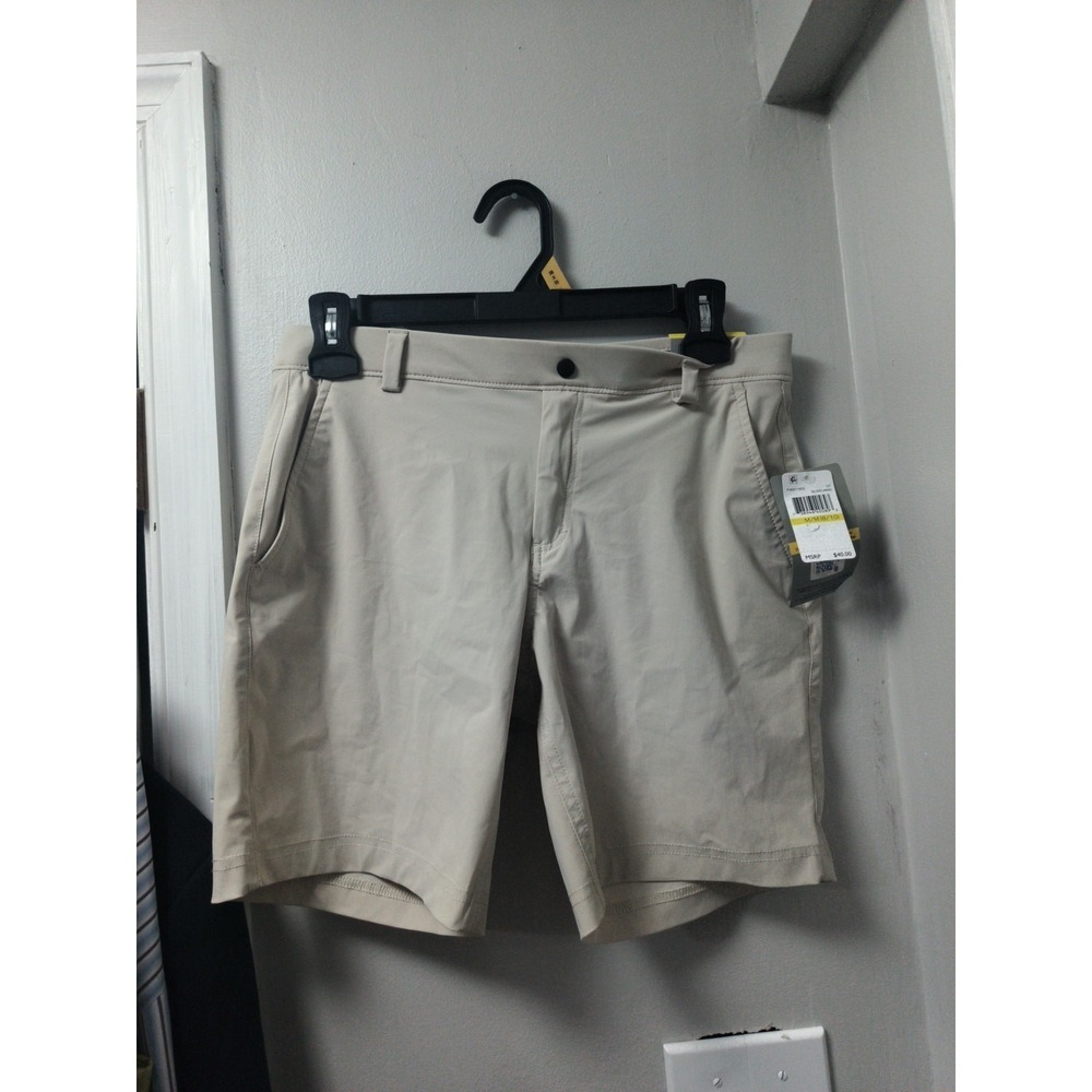PGATOUR Boys Golf  Easy Play Pull On Shorts Size 8 /10 Medium  Khaki  New